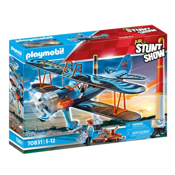 Playmobil 70831 Air Stuntshow Dubbeldekker | Playmobil