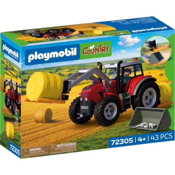 Playmobil Country 72305 Grote Tractor Met Hooibalen | Playmobil
