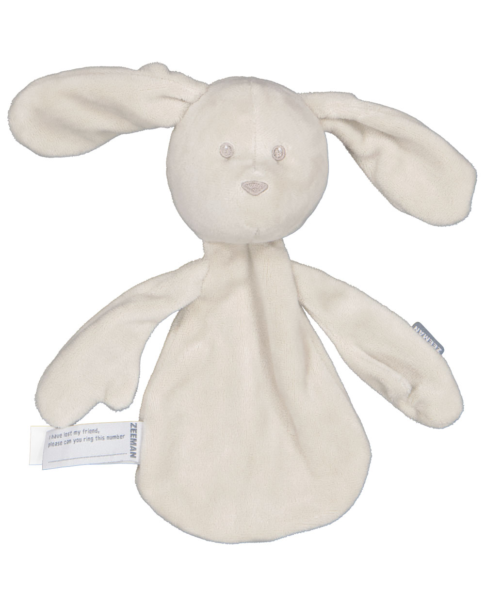 Pluchen knuffel - Beige | Zeeman