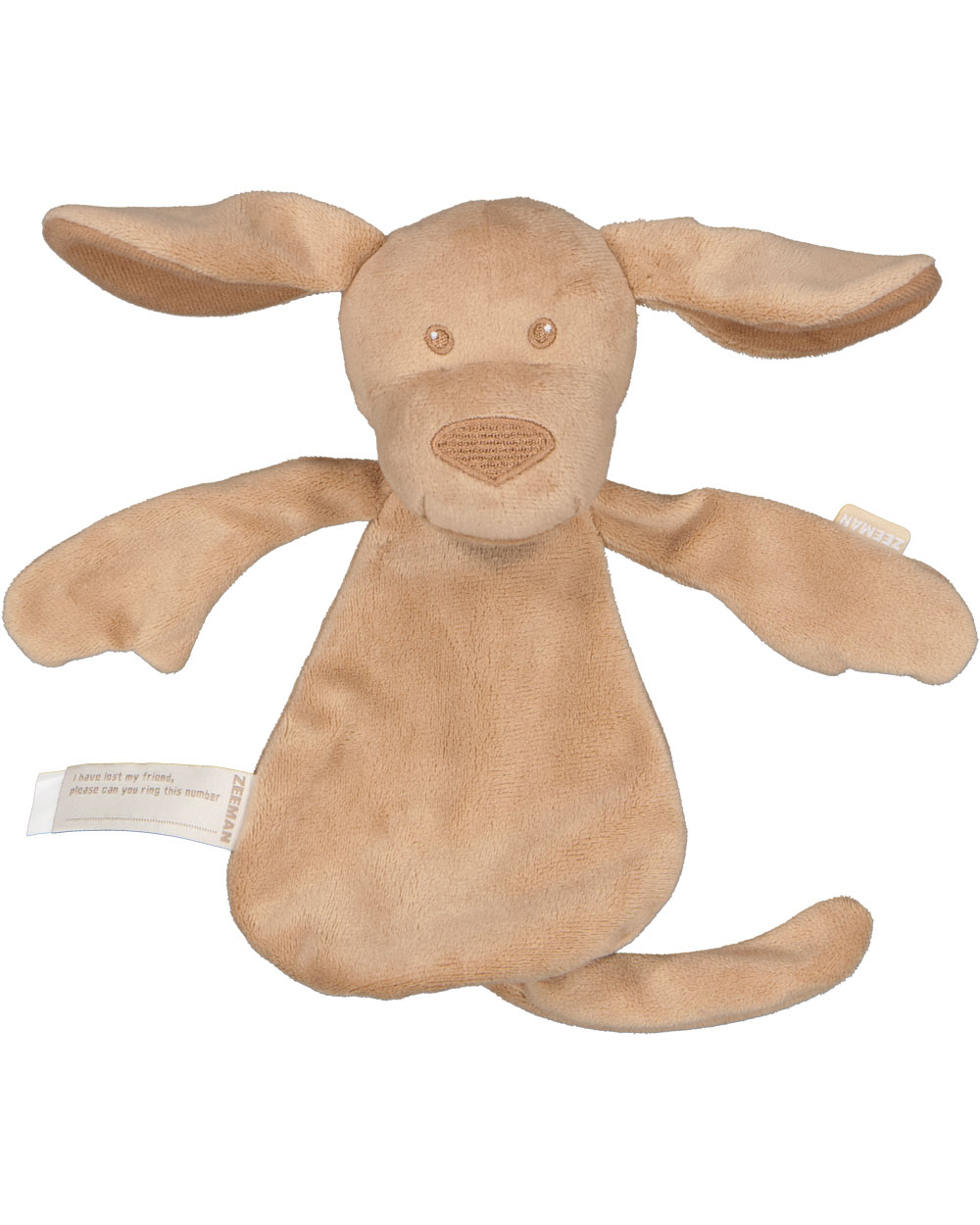 Pluchen knuffel - Bruin | Zeeman