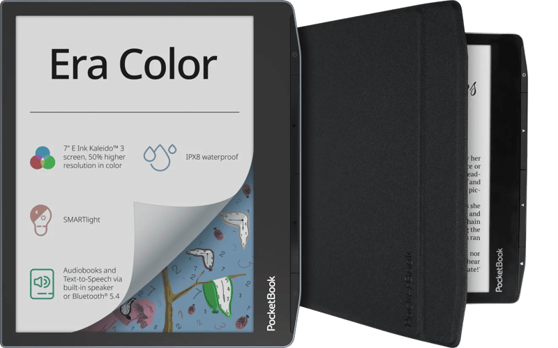 PocketBook Era Color + PocketBook Cover Flip Era Color Zwart