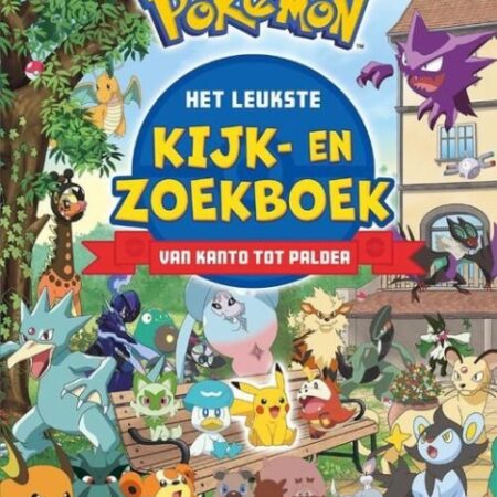 Pokémon Het Leukste Kijk- En Zoekboek Van Kanto Tot Paldea | Deltas