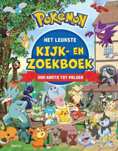 Pokémon Het Leukste Kijk- En Zoekboek Van Kanto Tot Paldea | Deltas