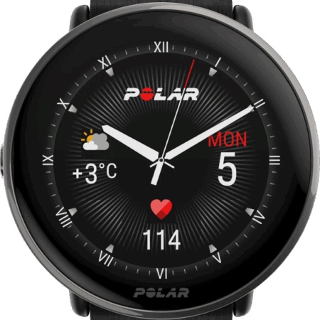 Polar Ignite 3 Titanium/Zwart
