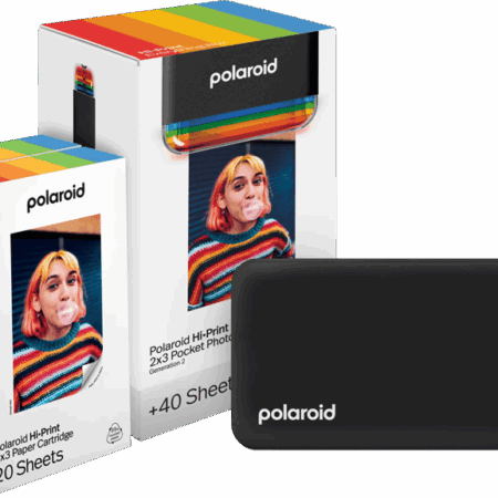 Polaroid Everything Box Hi-Print 2x3 Gen 2 Zwart