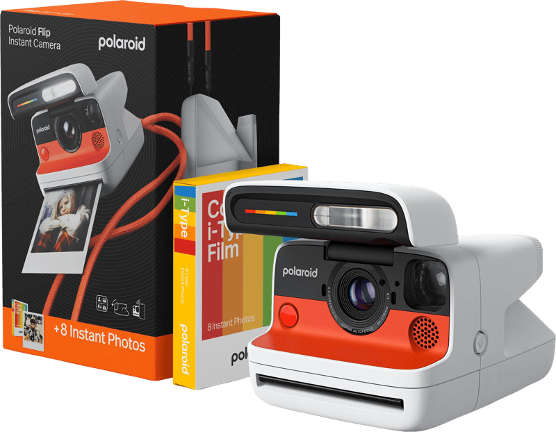 Polaroid Flip Wit + Color Film (8 stuks)