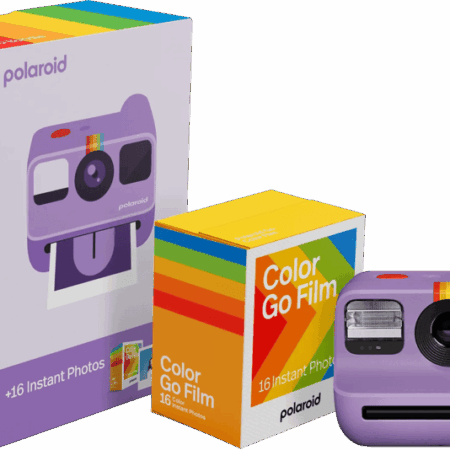 Polaroid Go 2 Paars + Color Film (16 stuks)