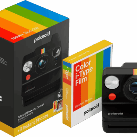 Polaroid Now+ 3 Zwart + Color Film (8 stuks)