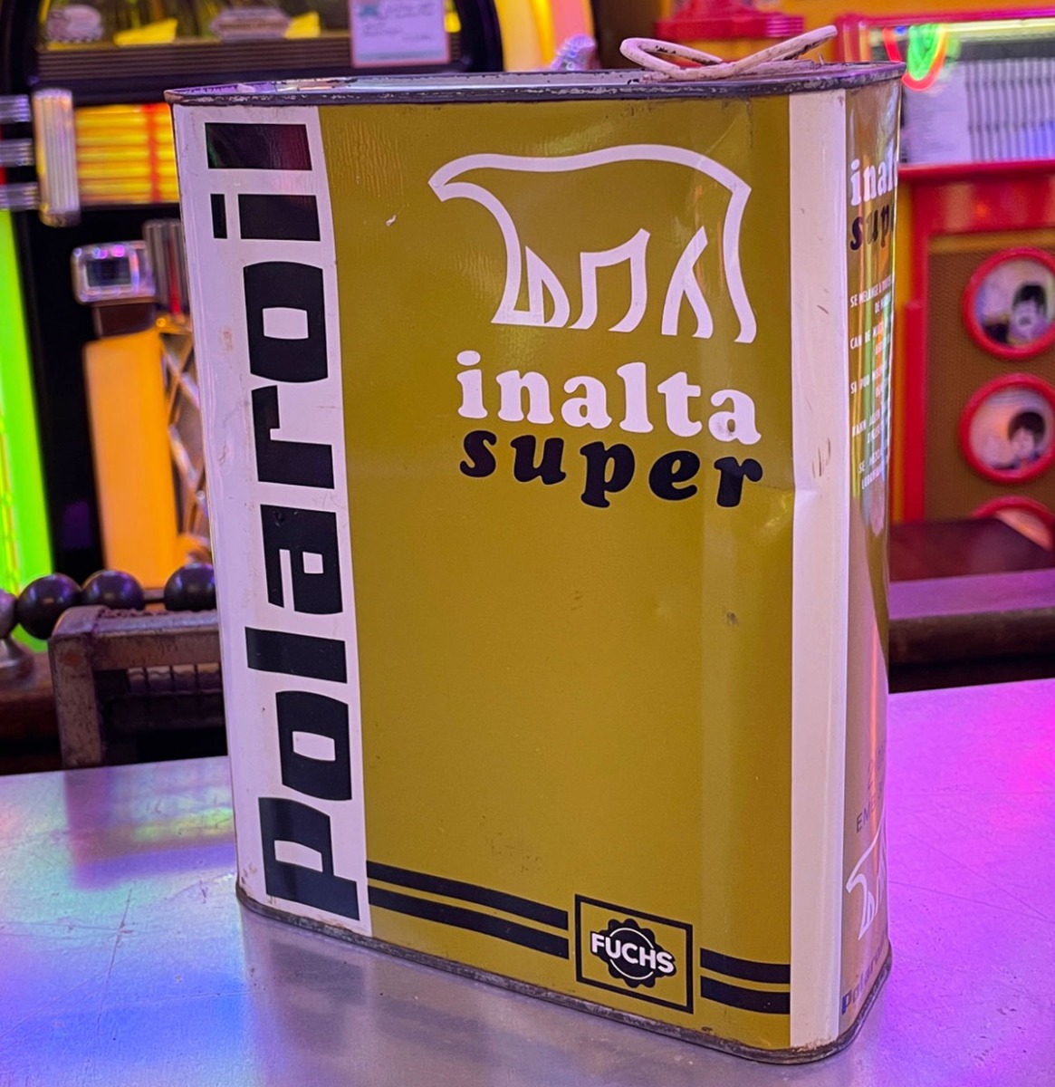 Polaroil Inalta Super Vintage Motor Olieblik- Origineel | The Dutch Pickers