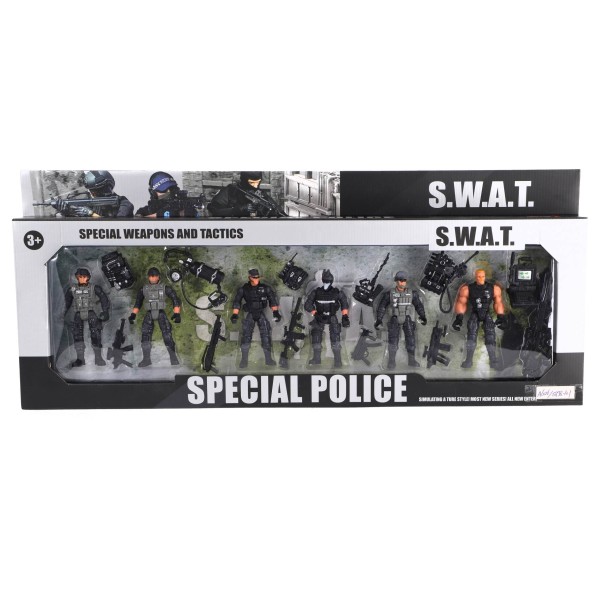 Politie Figuren Set 6 Stuks |