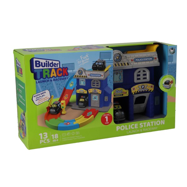 Politiebureau Met 1 Auto Pre-school |