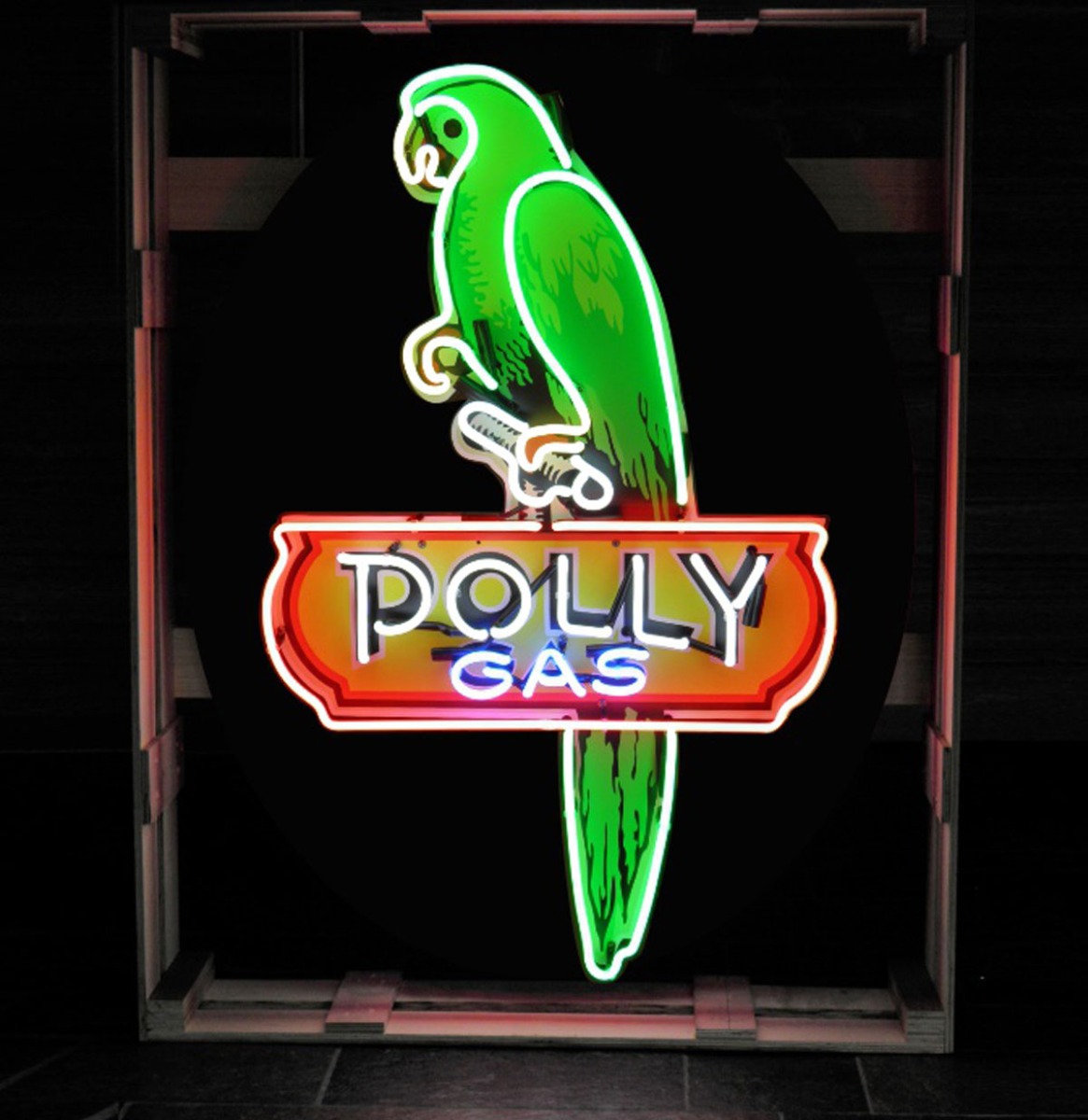 Polly Gas Neon Verlichting - XL - 100 x 70 cm LAATSTE STUKS | 15% korting | Polly Gas