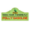 Polly Gas Polly Gasoline Zwaar Metalen Bord | 13% korting | Polly Gas