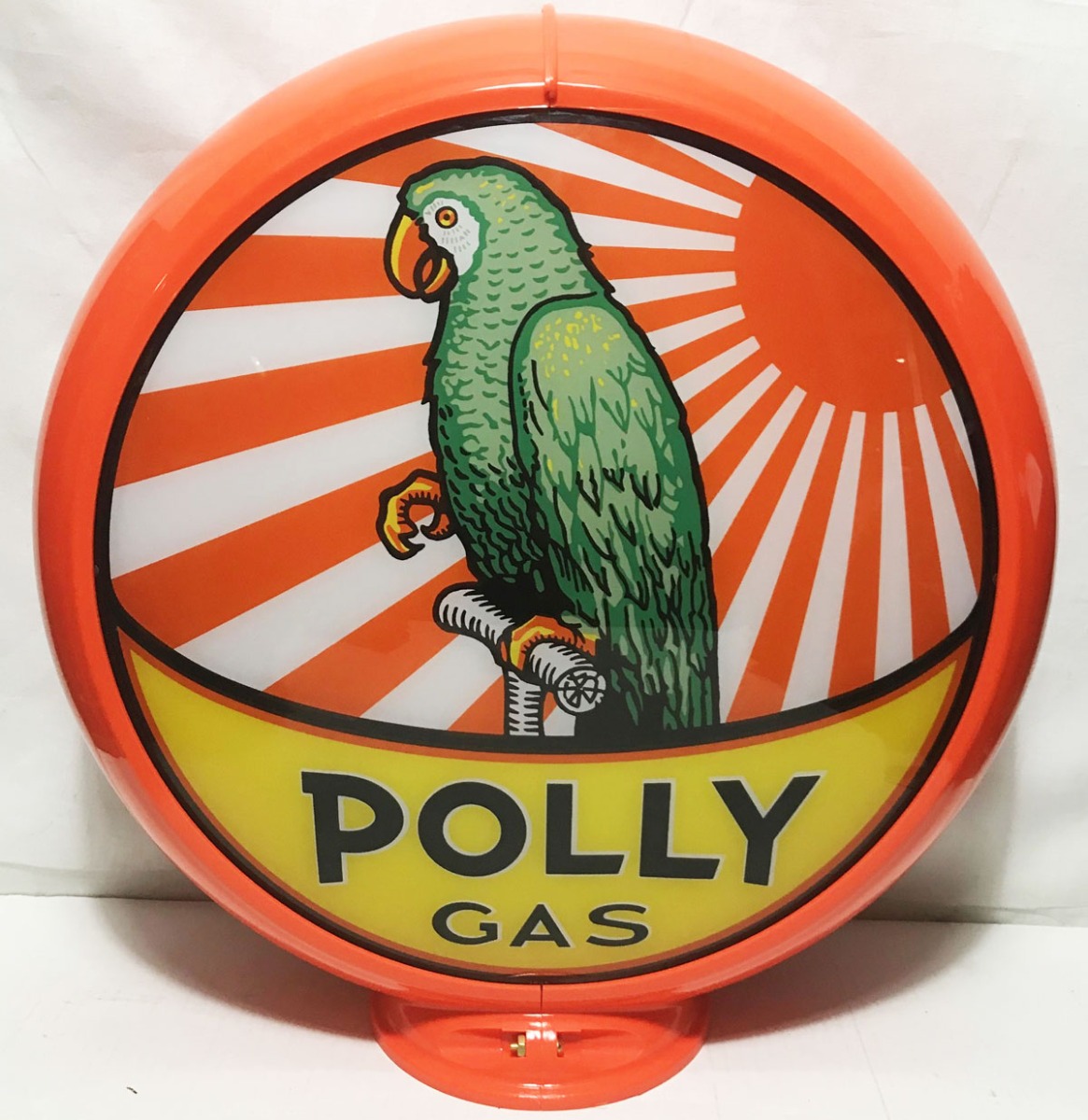 Polly Gas Sunburst Benzinepomp Bol | Polly Gas