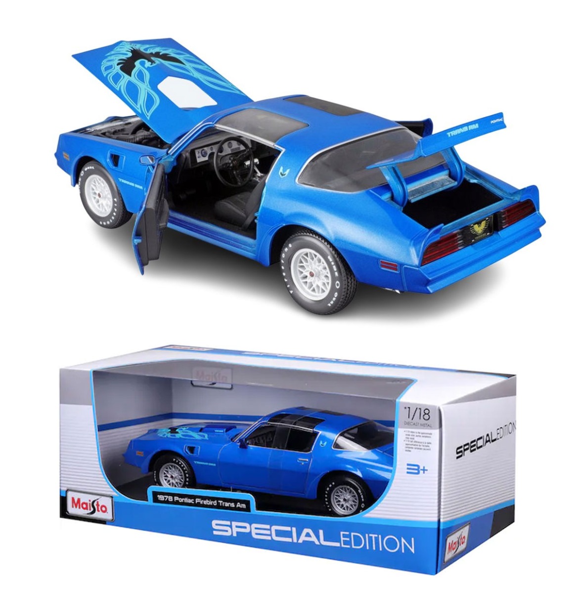 Pontiac Firebird Trans Am 1978 Schaalmodel 1:18 | Maisto