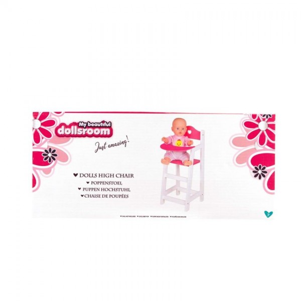 Poppenmeubel Poppenstoel 22x27x53cm | My Beautiful Dolls Room