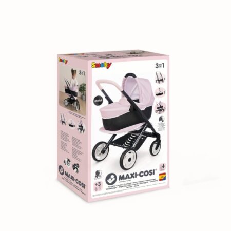 Poppenwagen Quinny Maxi Cosi 3 In 1 Zacht Roze | Quinny