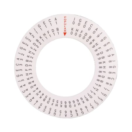 Popularity Meter Decal Voor Rock-Ola 1484