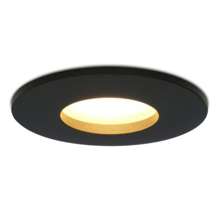 Porto - LED Inbouwspots - 4 Watt 345 lumen - 2700K Warm wit - GU10 - Dimbaar - Rond - IP44 voor badkamer