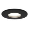Porto LED inbouwspot - Dimbaar - GU10 - 4 Watt 6500K Daglicht wit - IP44 - Zwart - Voor binnen