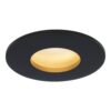 Porto - LED platte inbouwspots met lage inbouwdiepte 60mm - 6 Watt 570 Lumen - 2700K Warm wit - GU10 LED Module - Dimbaar - Rond - IP44 voor badkamer