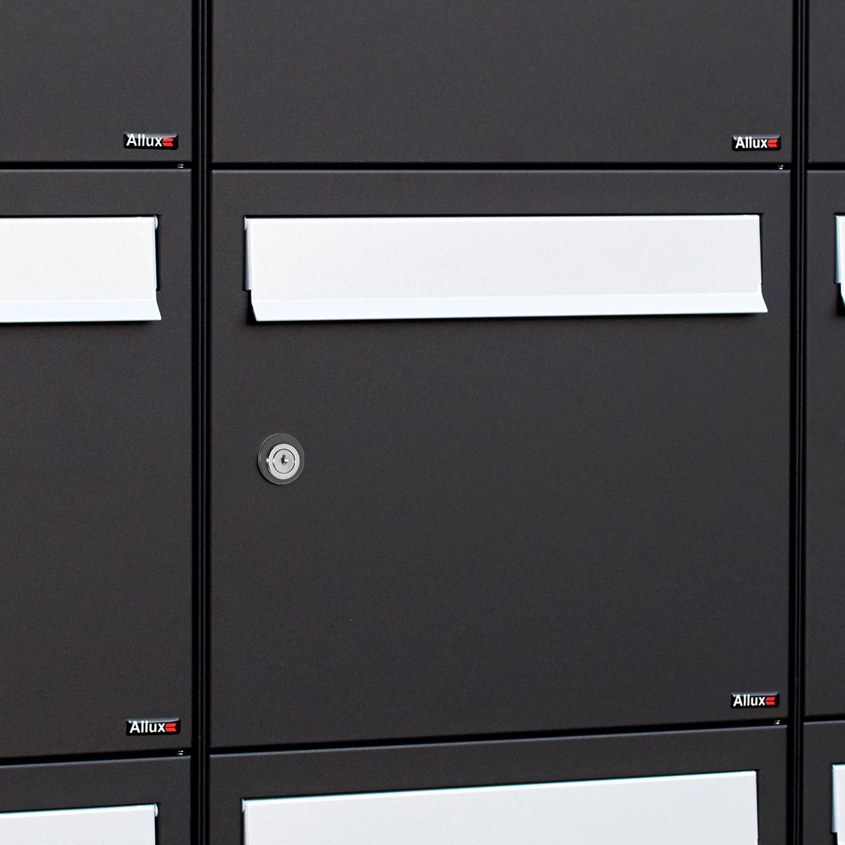 Postkastsysteem Allux Flow - zwart | Allux