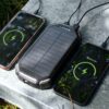 Powerbank Solar 20.000 MAH - Zonne Energie - Draadloos opladen | MikaMax