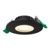 Prado dimbare LED Inbouwspot - 6 watt 570 lumen - CCT instelbare lichtkleur 2700K/4000K/6000K - Lage inbouwdiepte 25 mm - Rond - IP44 voor binnen en buiten - Zwart | HOFTRONIC