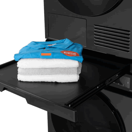 Premium BlueBuilt Universeel Tussenstuk voor Wasmachine en Droger Zwart