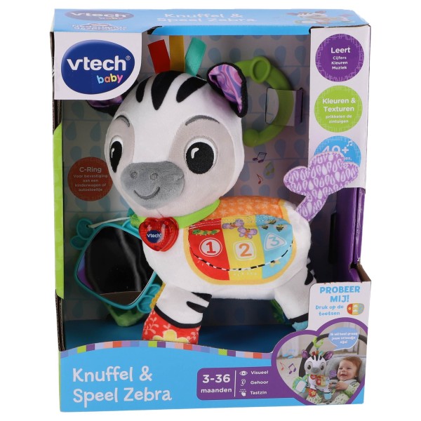 Premium Collectie Vtech Knuffel & Speel Zebra | Vtech