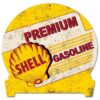 Premium Shell Gasoline Grunge Zware Metalen Bord 45 x 39