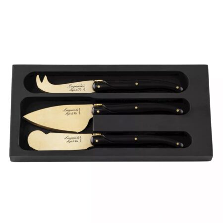 Prestige Line Kaasmessenset Gold Stonewash - 3-delig | STYLE DE VIE