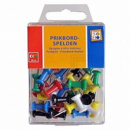 Prikbordspelden 30 Klein | Verhaak