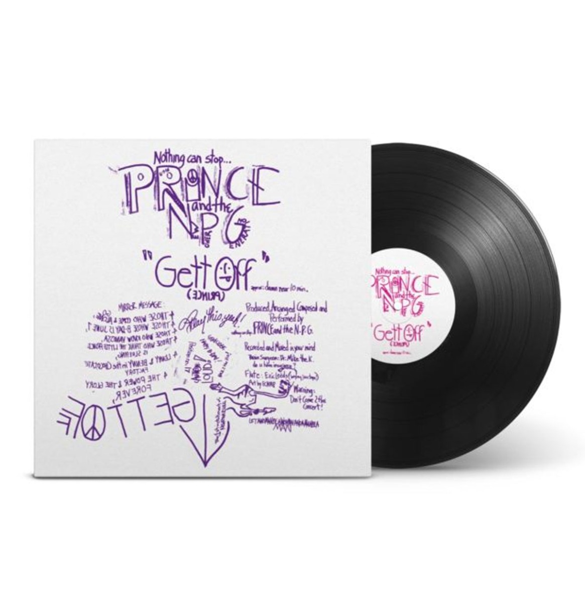Prince & The New Power Generation - Get Off!: Damn Near 10 Minutes Mix (Record Store Day Black Friday 2023) (LP) | Fiftiesstore