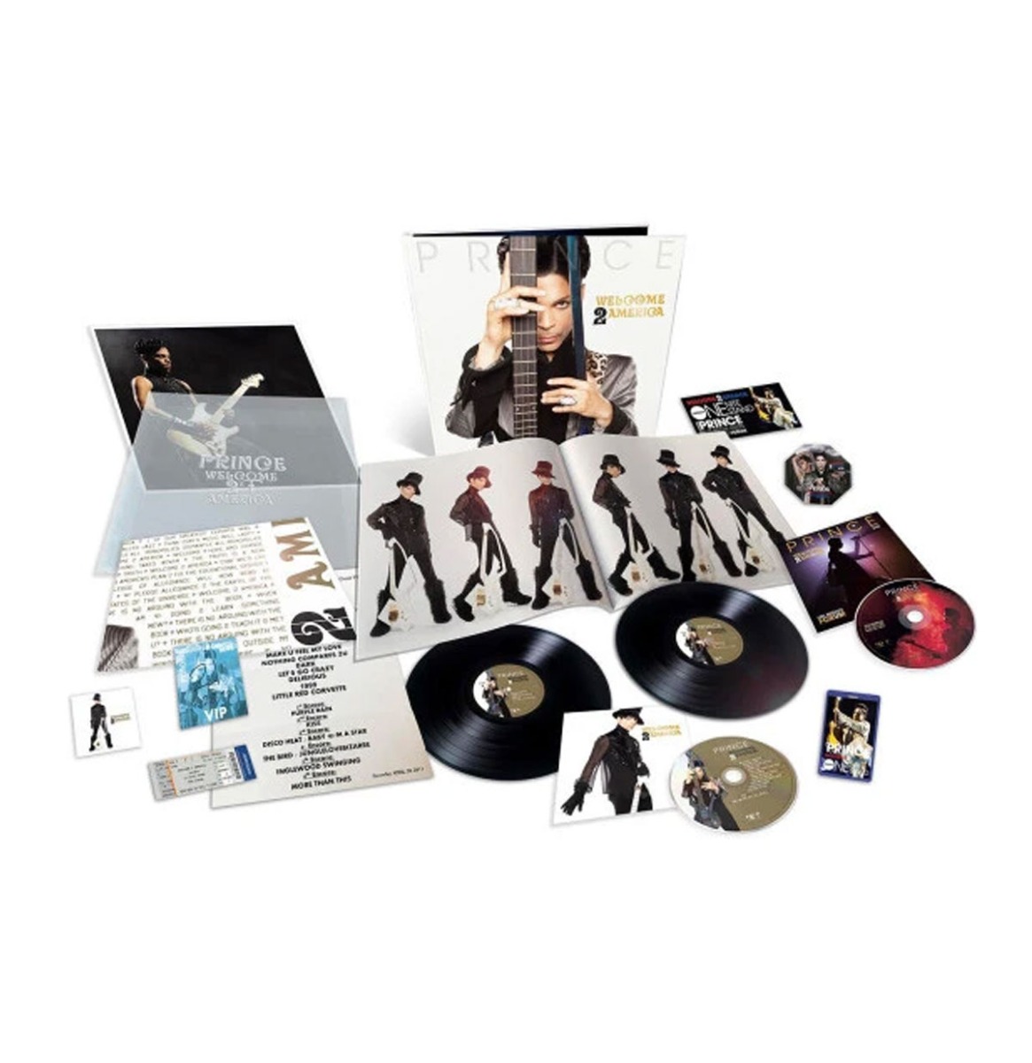 Prince - Welcome 2 America Box (2+CD+Blu-Ray) (LP) | Fiftiesstore
