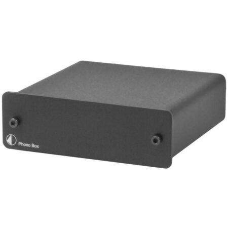 Pro-Ject Phono Box - Phono Voorversterker Zwart (MM/MC) | Pro-Ject Audio