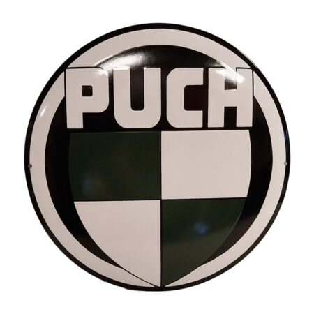 Puch Logo Emaille Bord - Ø40cm | Puch (Steyr)