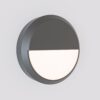 Pulsa LED Bulkhead Zwart met Ooglid - 8W/12