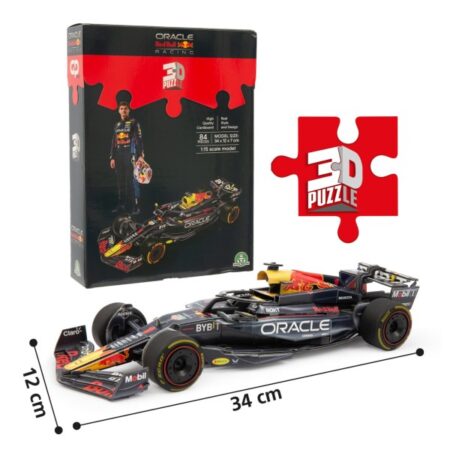 Puzzel 3d Formule 1 Red Bull Max Verstappen 34 Cm |