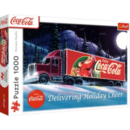 Puzzel Coca Cola Kersttruck 1000 Stukjes | Trefl
