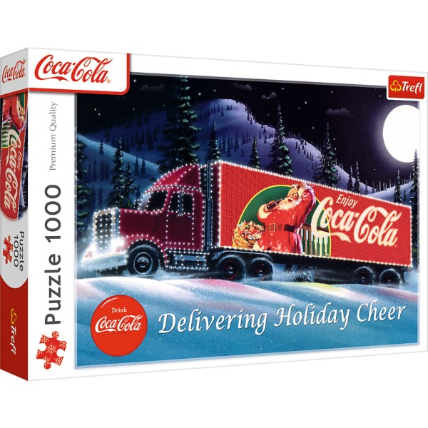 Puzzel Coca Cola Kersttruck 1000 Stukjes | Trefl