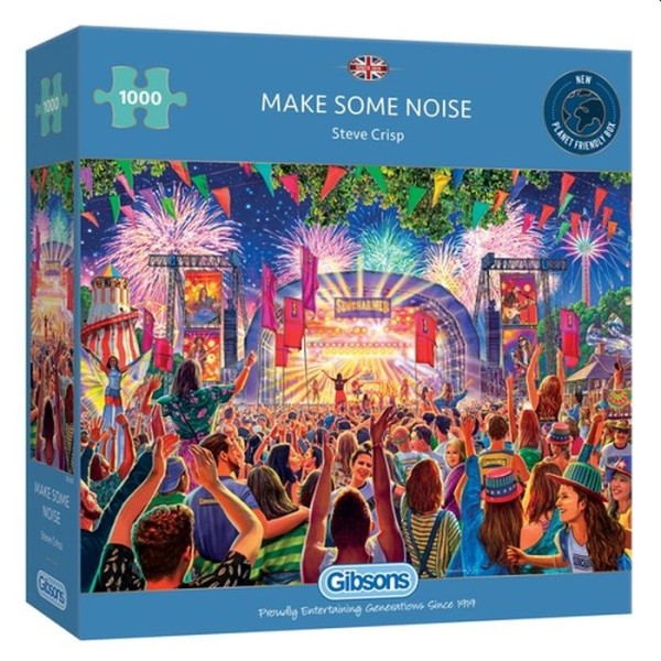 Puzzel Gibsons 1000 Stuk Make Some Noise | Gibsons