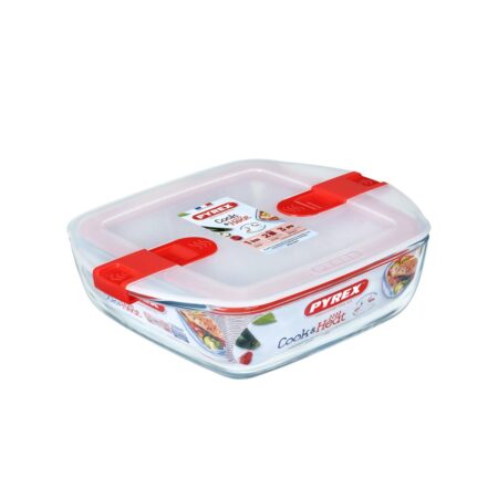 Pyrex Schaal met deksel 1L 20x17x6cm | Pyrex
