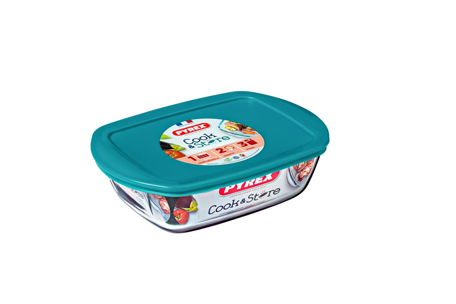 Pyrex bewaarschaal 1.1L 23x15x6cm | Pyrex