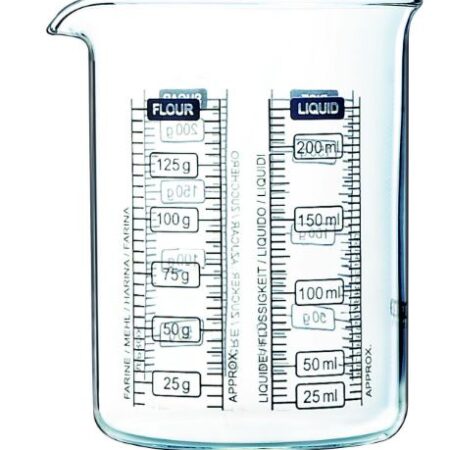 Pyrex maatbeker 250ml glas | Pyrex