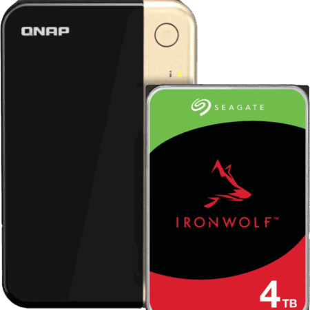 QNAP TS-264-8G + Seagate Ironwolf 4TB