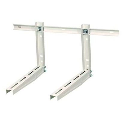 Qlima Metalen muurbeugel met coating Klimaat accessoire Wit | Qlima