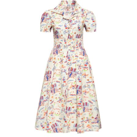 Queen Kerosin Amsterdam Swing Dress-XL | Queen Kerosin
