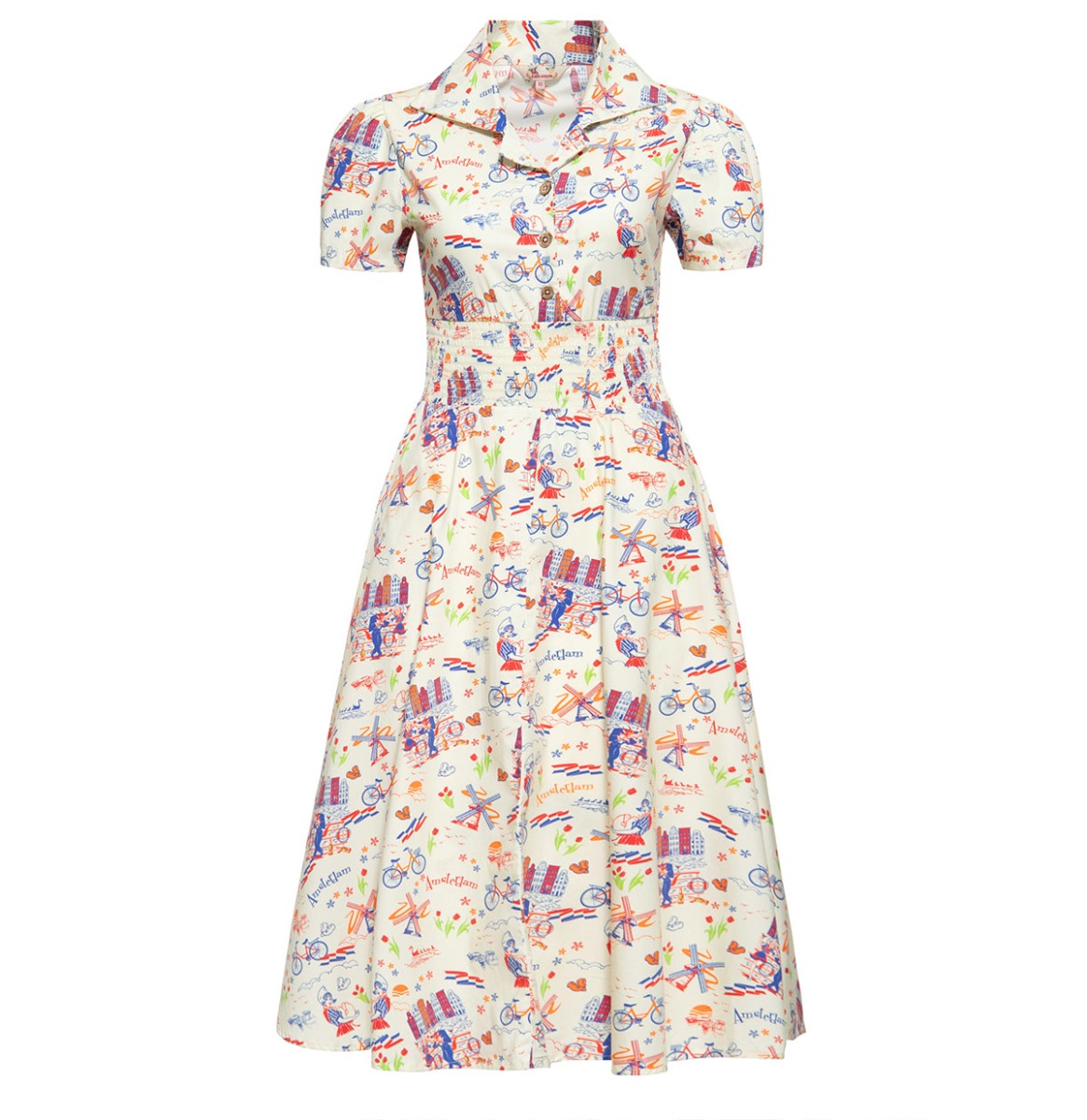 Queen Kerosin Amsterdam Swing Dress-XL | Queen Kerosin