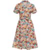 Queen Kerosin Beaches Swing Dress-S | Queen Kerosin